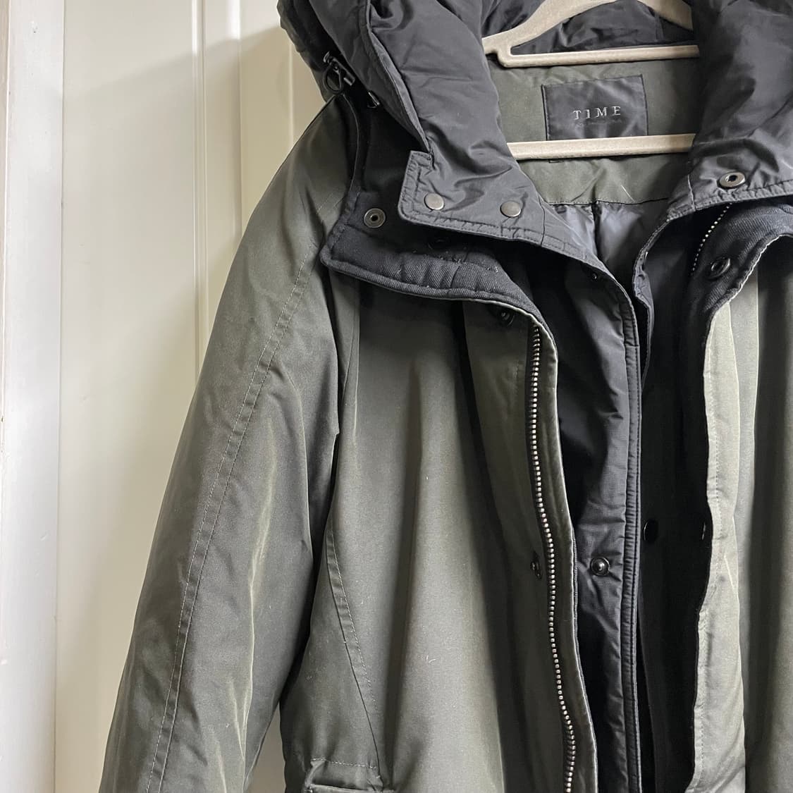 TIME 남성 프리미엄 구스다운 롱파카 상품이미지3