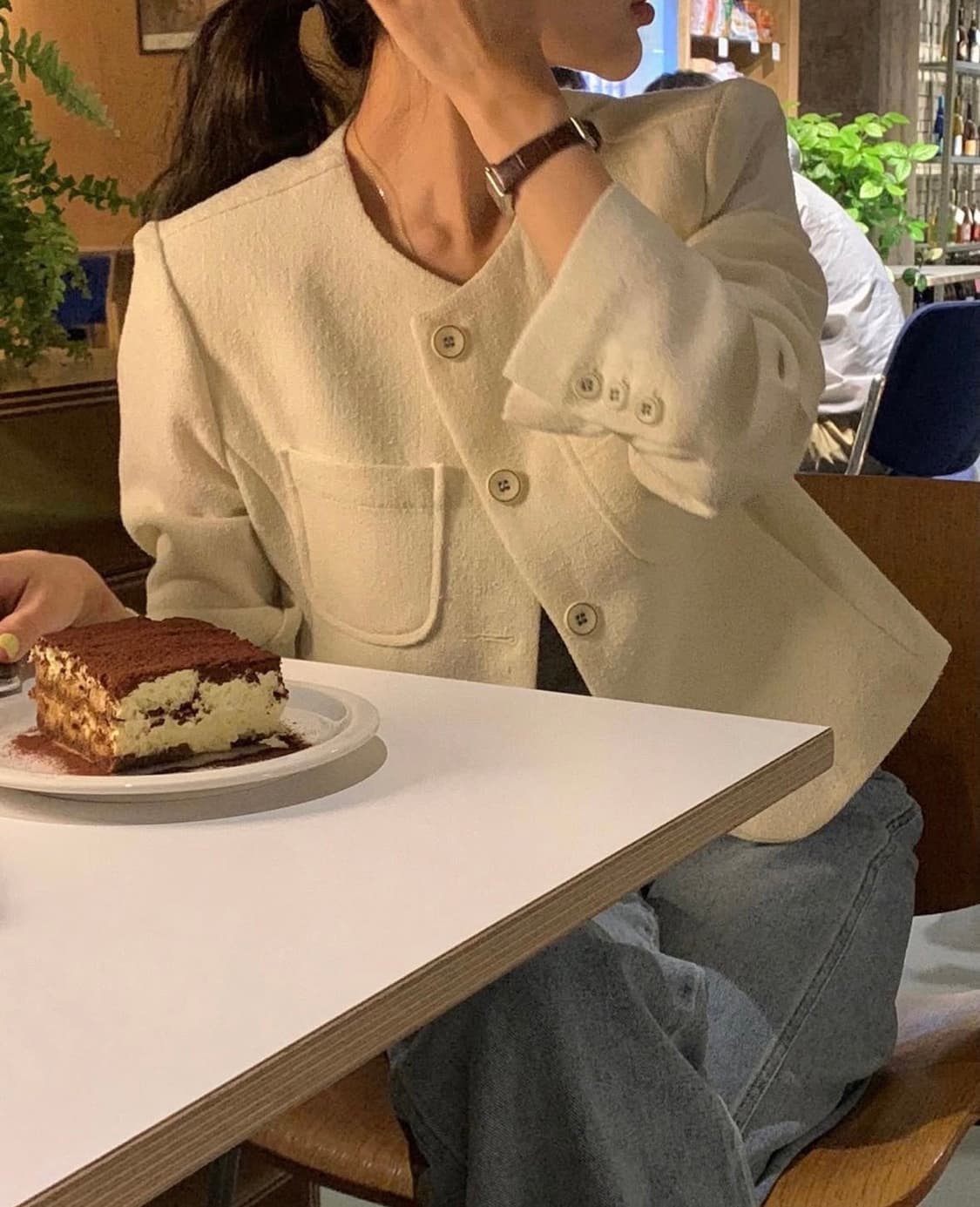 그랑블룸 써머 트위드 자켓  상품이미지1