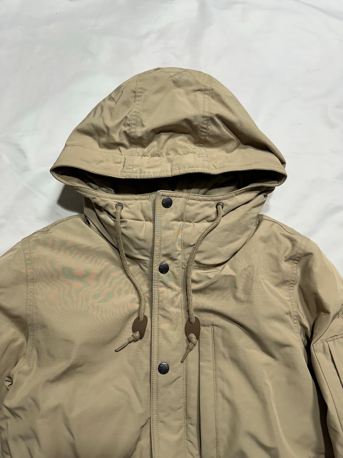 노스페이스 덕다운 후드 패딩 상품이미지2