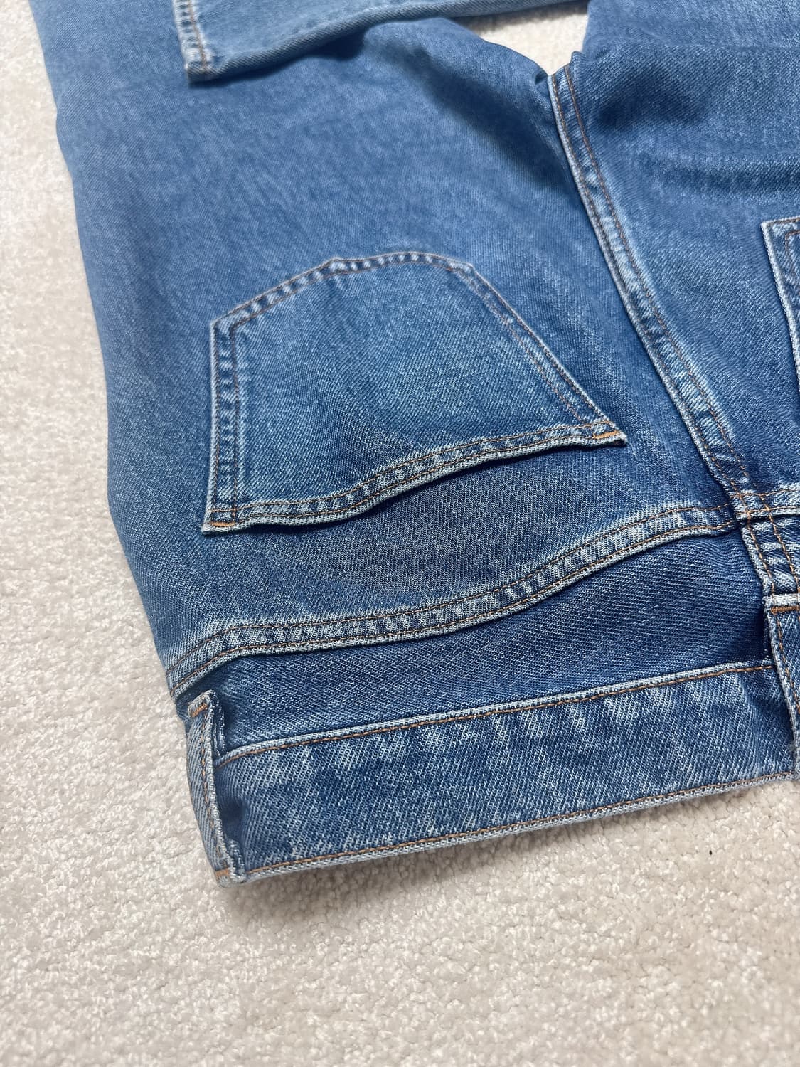 코스(COS) 중청 스트레이트 데님 / 27 미드라이즈 상품이미지6