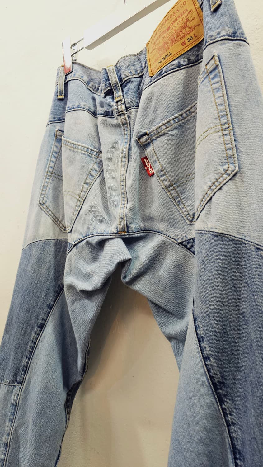 리바이스 프리미엄 절개 데님 팬츠 상품이미지6