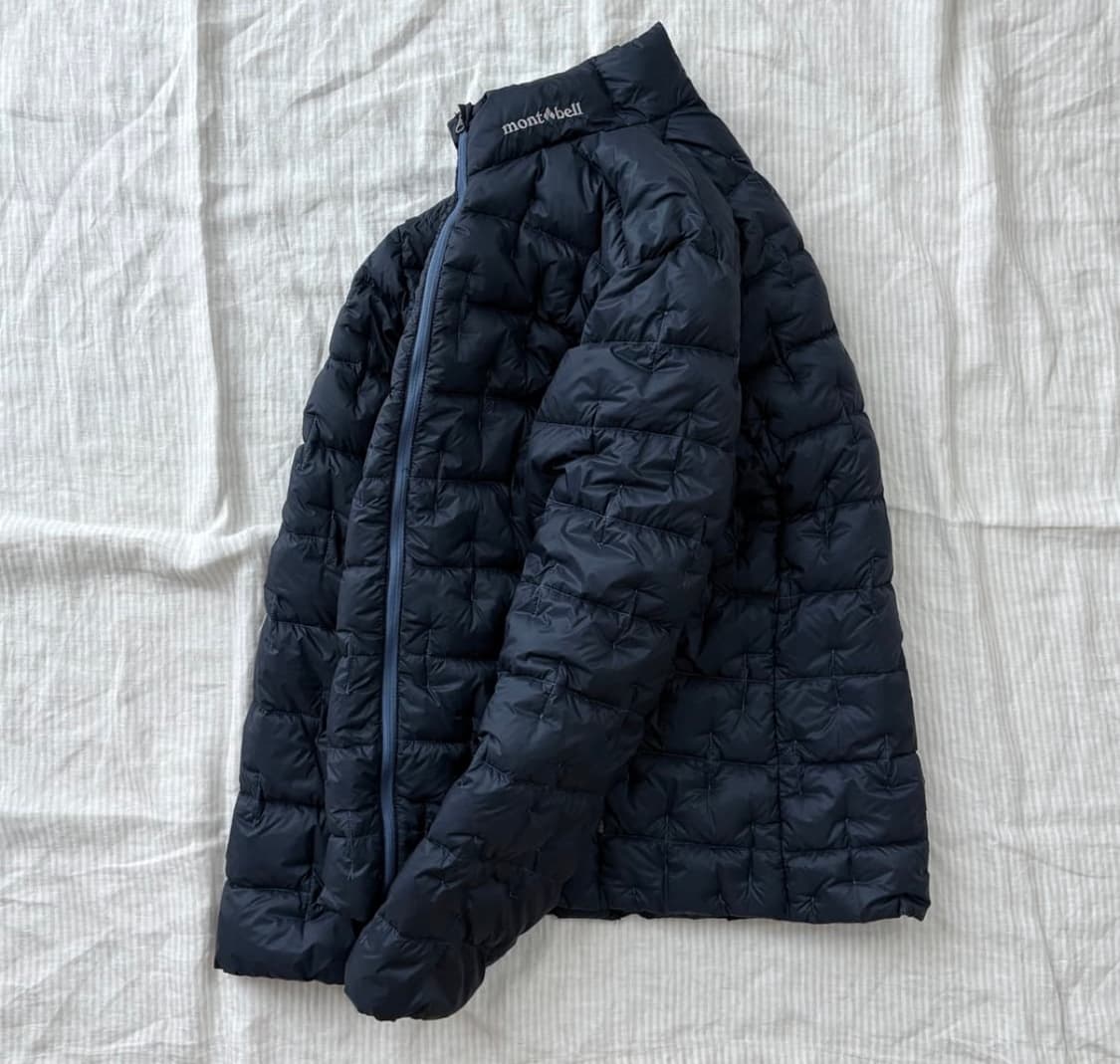 몽벨 할로우 푸퍼 구스다운 경량패딩 L 상품이미지2