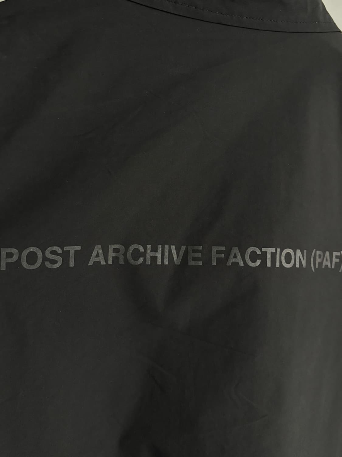 포스트아카이브팩션 (파프) 8.0 코치 자켓 라이트 블랙 상품이미지5