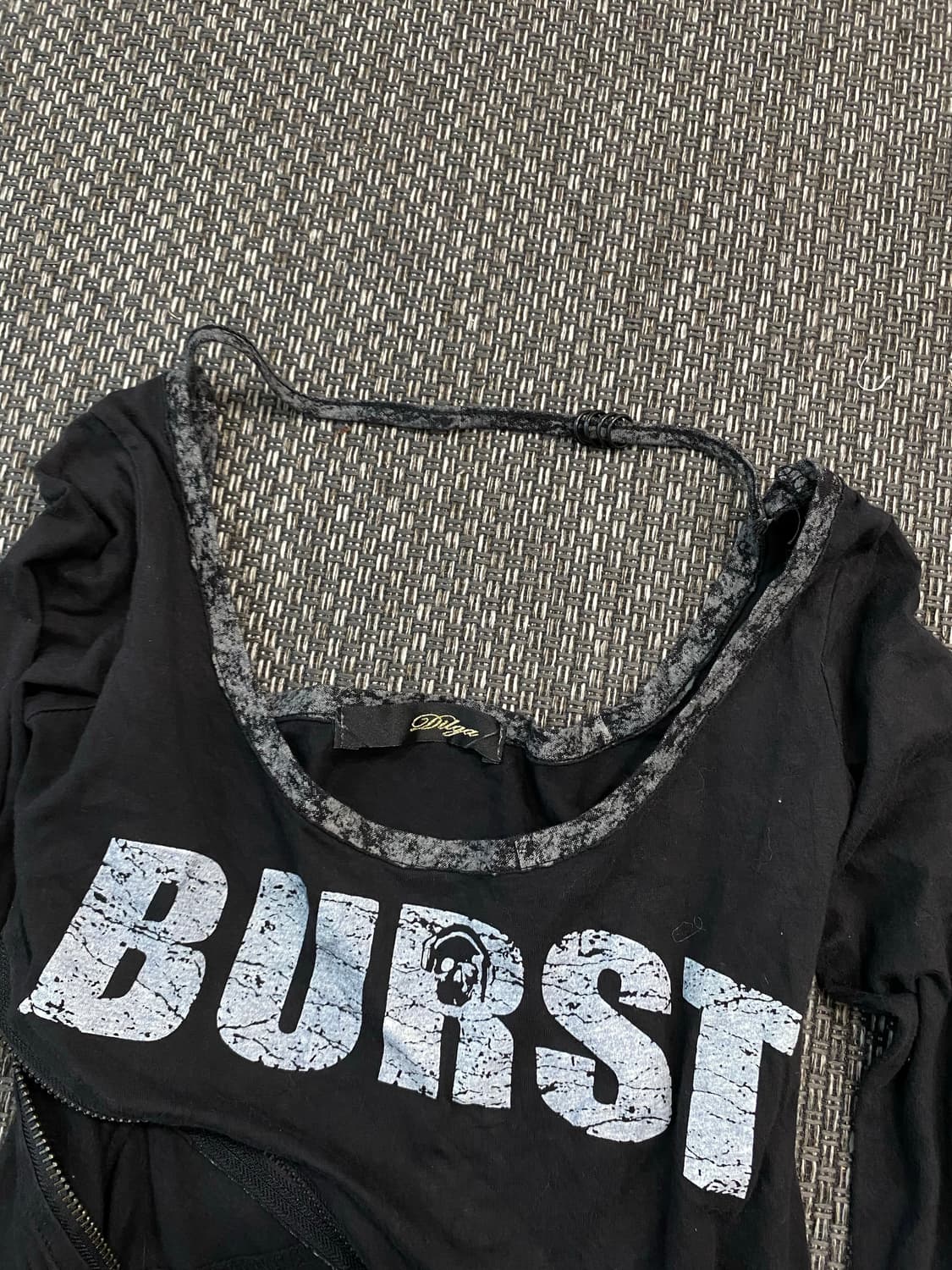 2000s Rare Zip&piercing Slim-FitVkei Lgb 상품이미지6