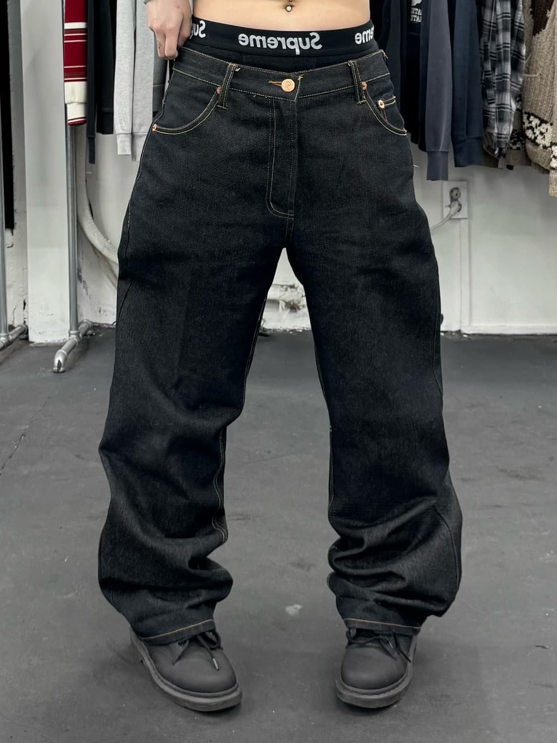 도그타운 오리엔탈 드래곤 데님팬츠 상품이미지3