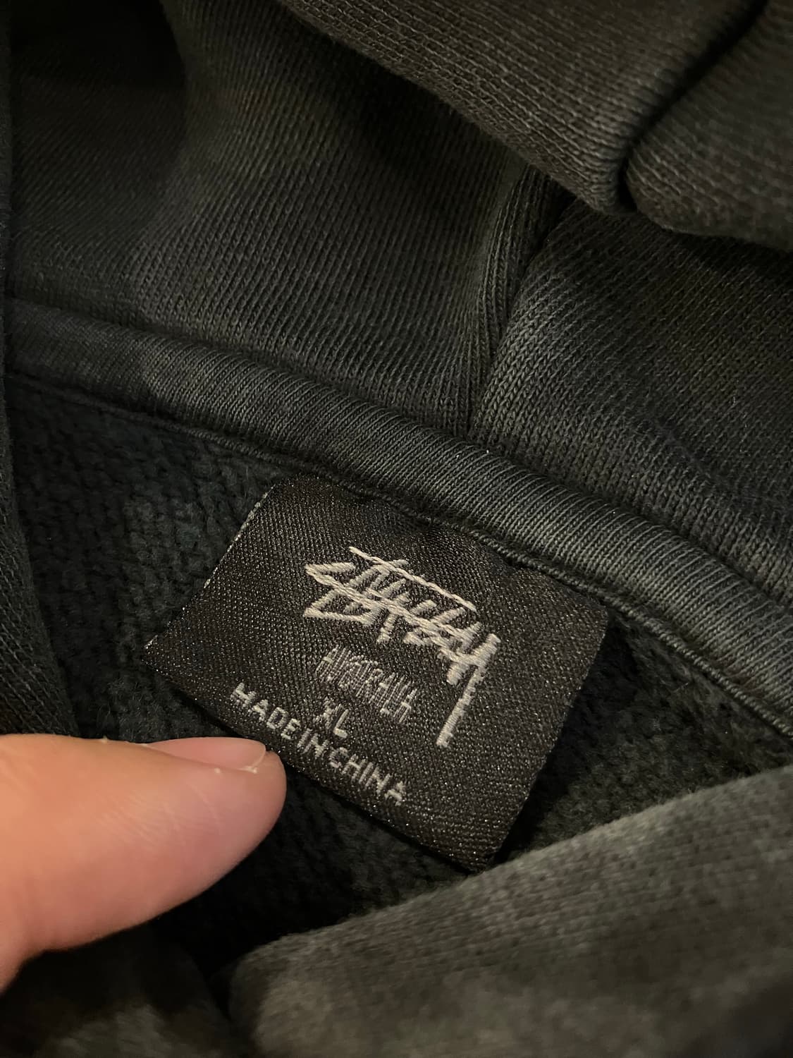 스투시 8볼 피그먼트 후드티 블랙핑크 상품이미지6