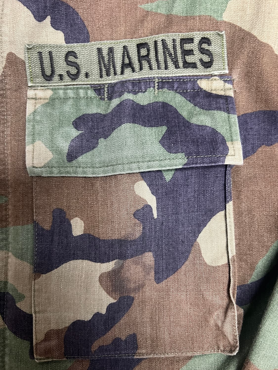 미군 해병대 우드랜디 BDU 자켓 상품이미지3