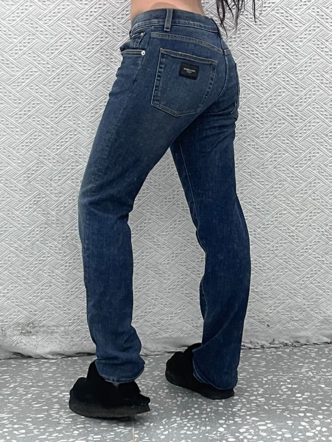 돌체앤가바나 모던 힙패치 스키니진 데님팬츠 30인치 C07468 상품이미지1