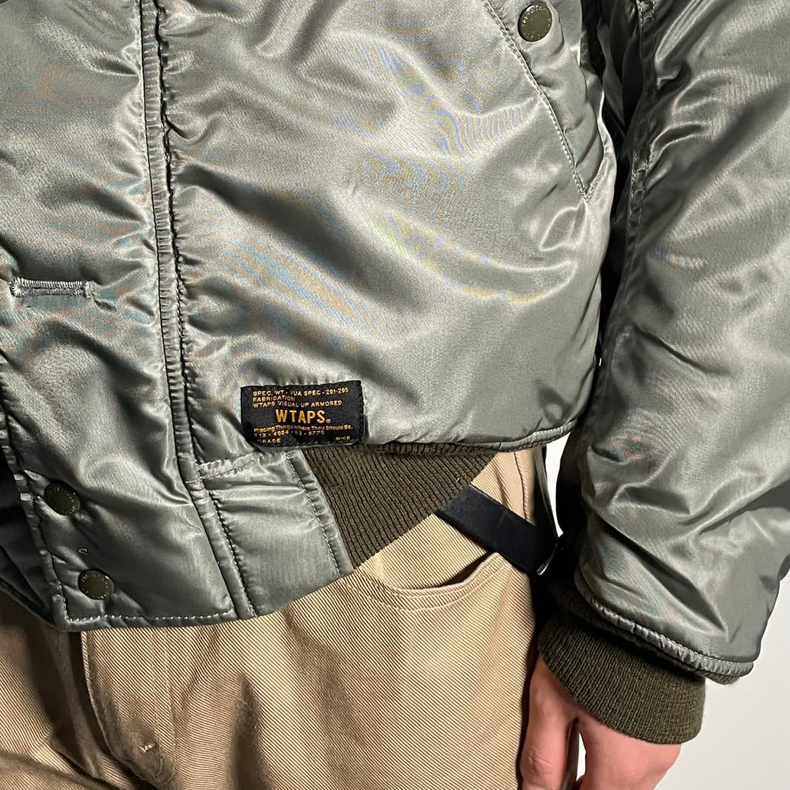 더블탭스 N2-B 숏 플라이트 자켓 (on.54)   상품이미지7