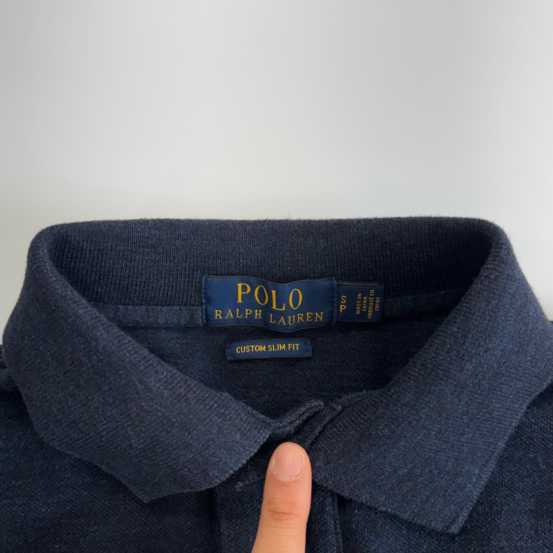 Polo 폴로 라이트 블루 포니 네이비 반팔 카라티  상품이미지5