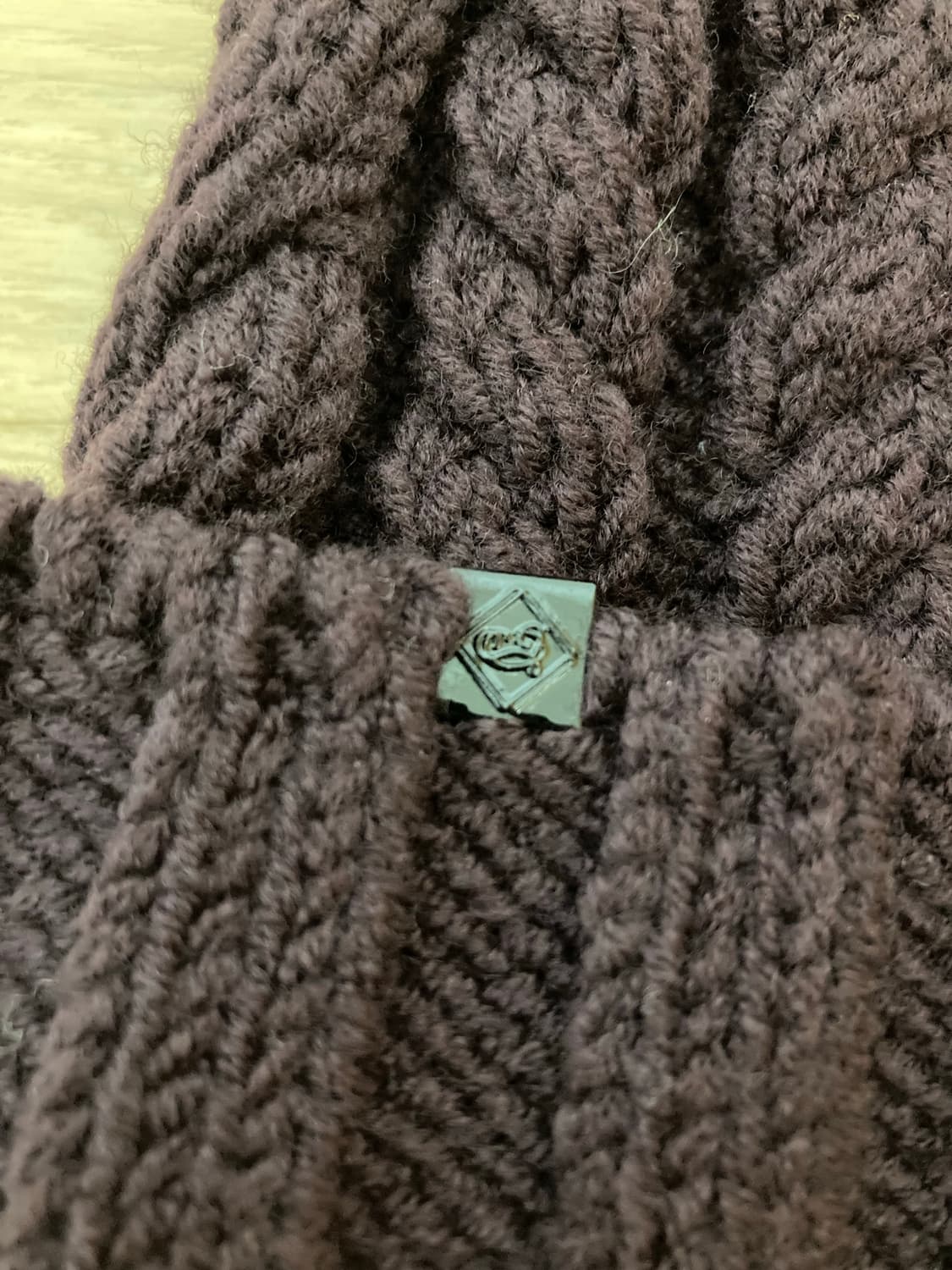 CA4LA 버건디 비니 상품이미지3