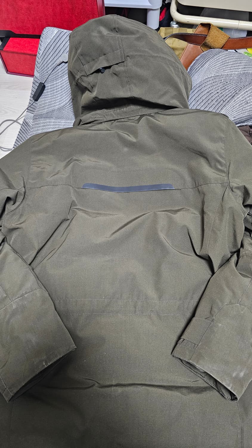 내셔널지오그래픽 유틸리티 자켓 카키색 XL 상품이미지6