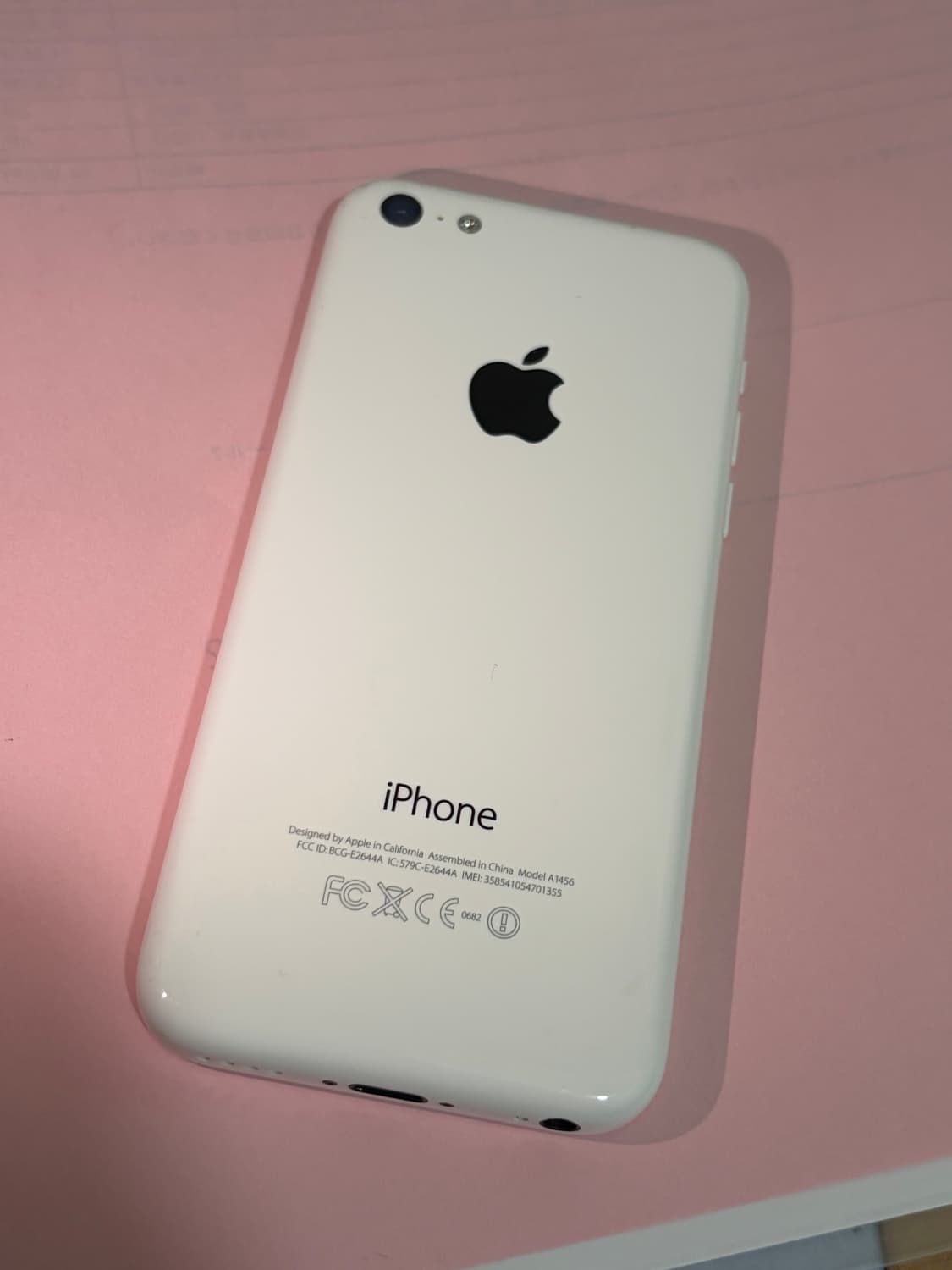 아이폰 5c 화이트 16기가 #1355 + 보호필름&투명케이스 상품이미지5