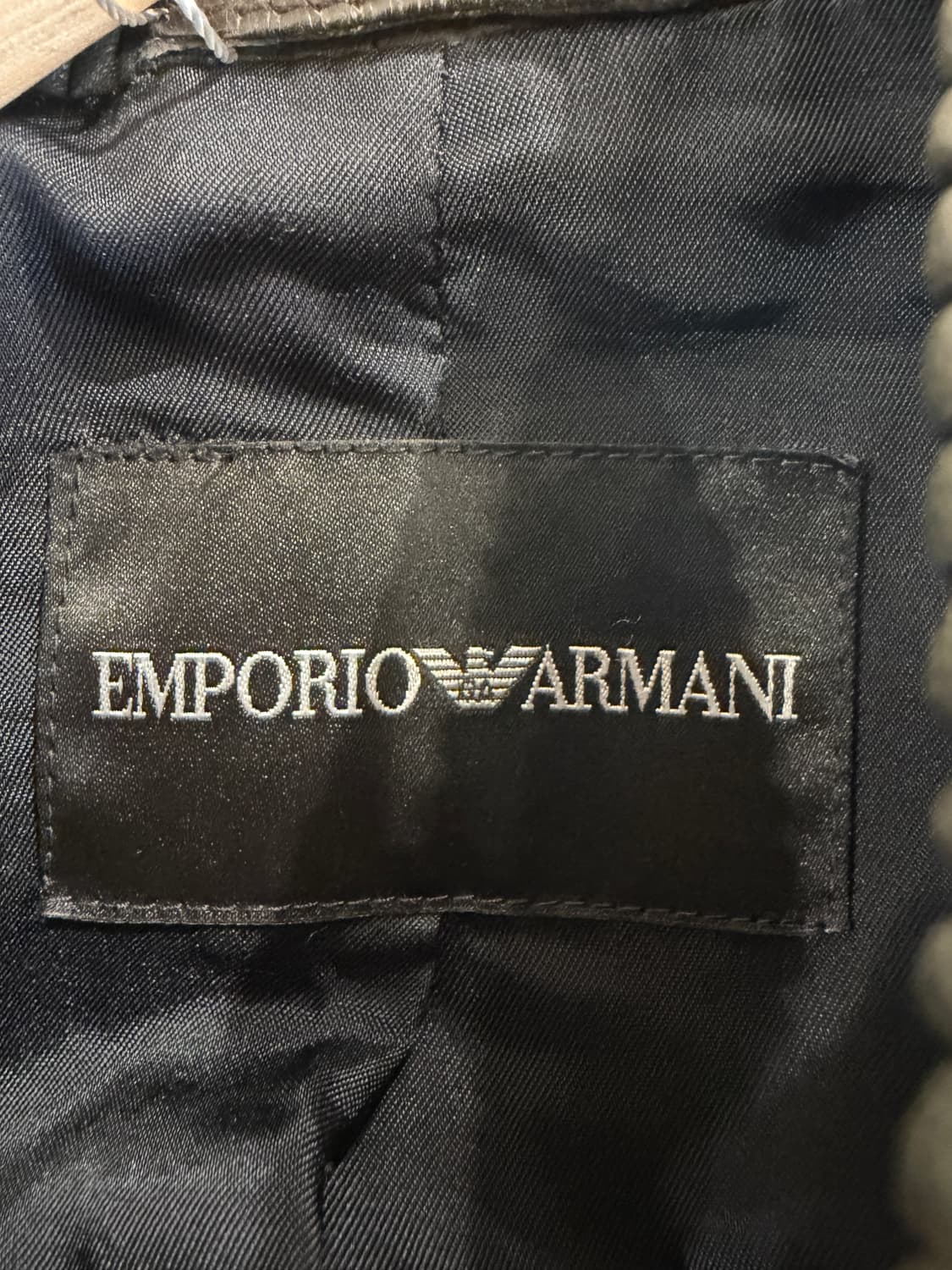 엠포리오 아르마니 고트스킨 레더 자켓 상품이미지5