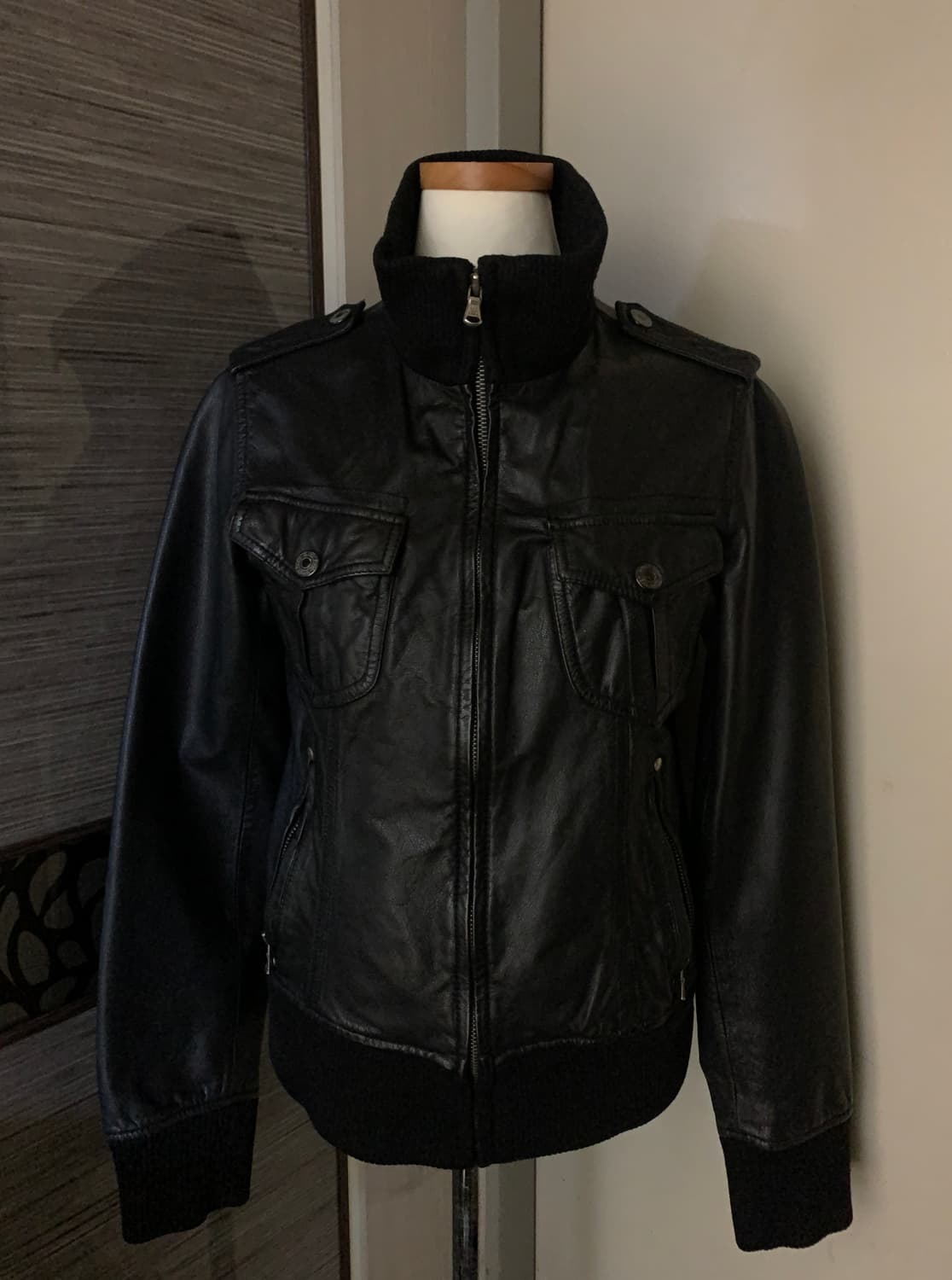 레더 자켓 상품이미지1