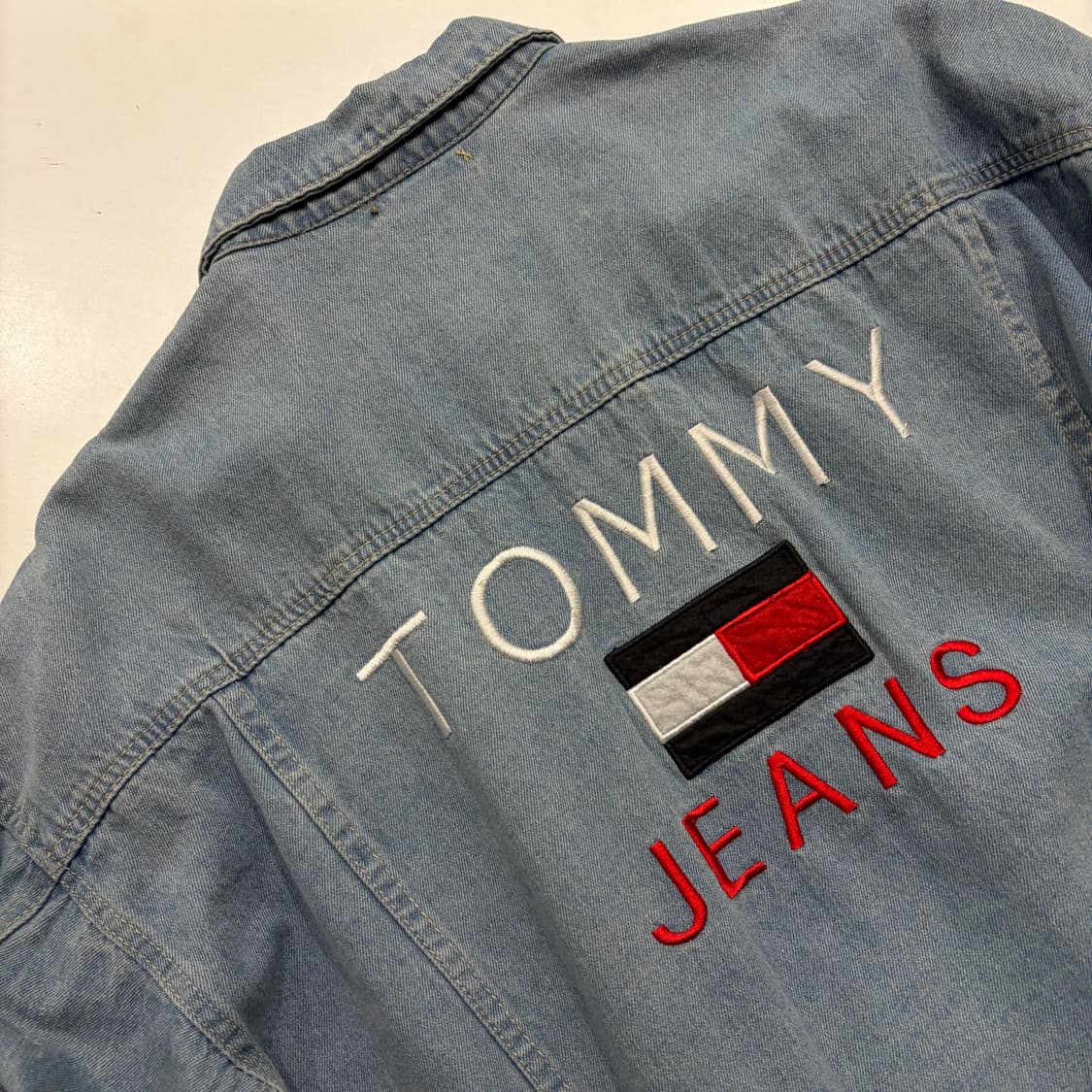 타미힐피거 타미진스 빅로고 데님 자켓 청자켓 D28 상품이미지8