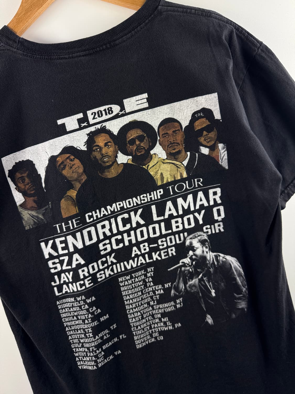 켄드릭라마 더 챔피언십투어 부틀렉 티셔츠 2137 상품이미지5