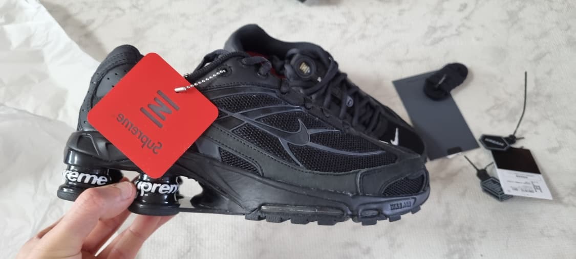 나이키 슈프림 샥스 라이드 sp 2 블랙 270 상품이미지4