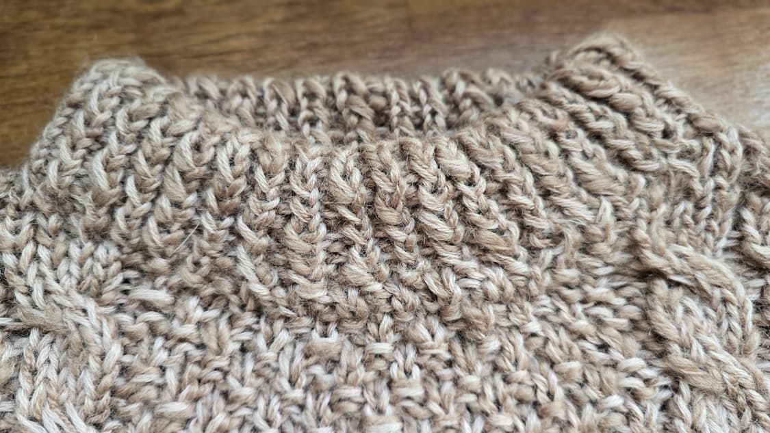 Virgin Wool 100% Italy Knit M size 상품이미지3