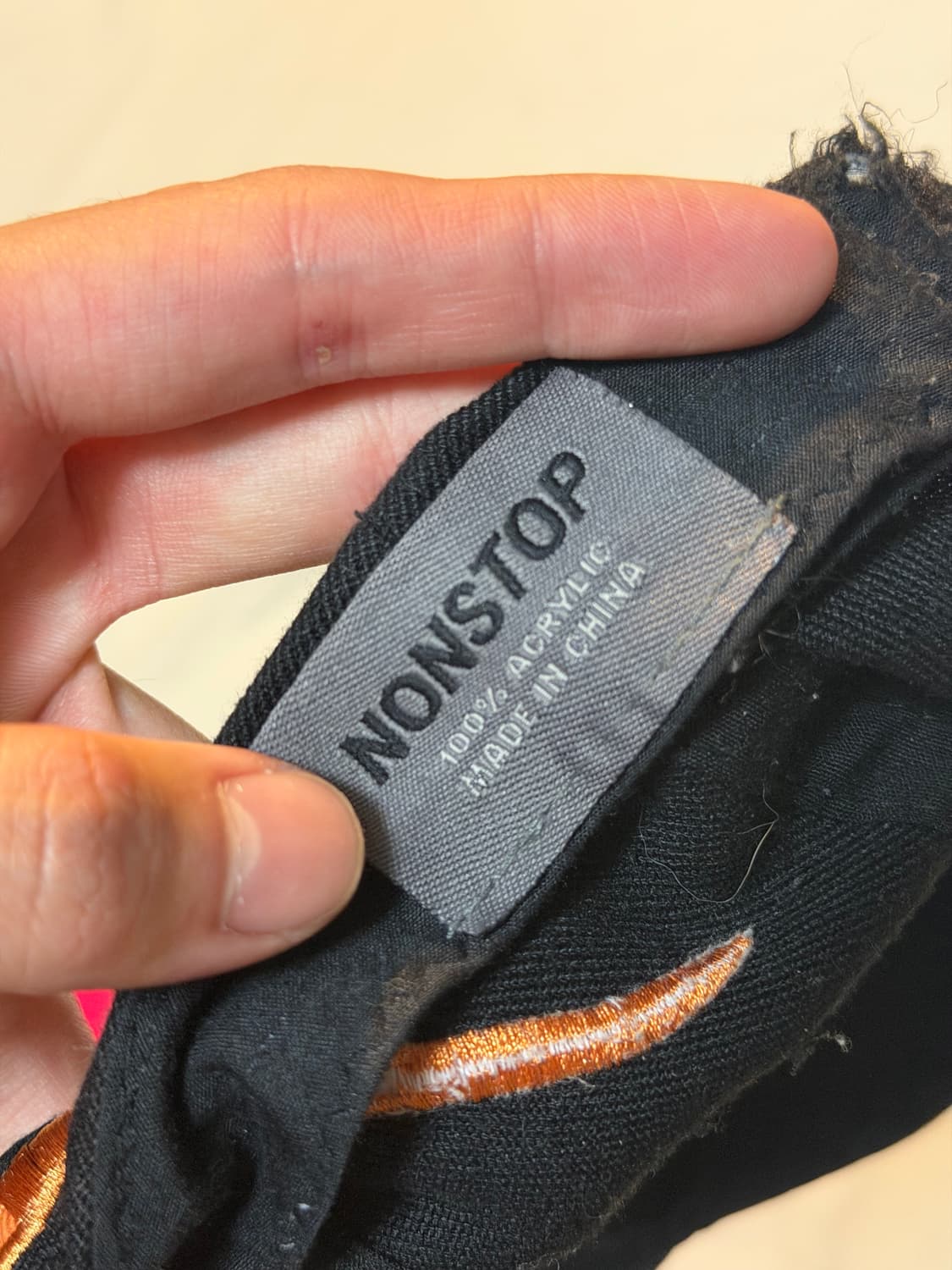 택사스 빈티지 플레임 볼캡 블랙 상품이미지2