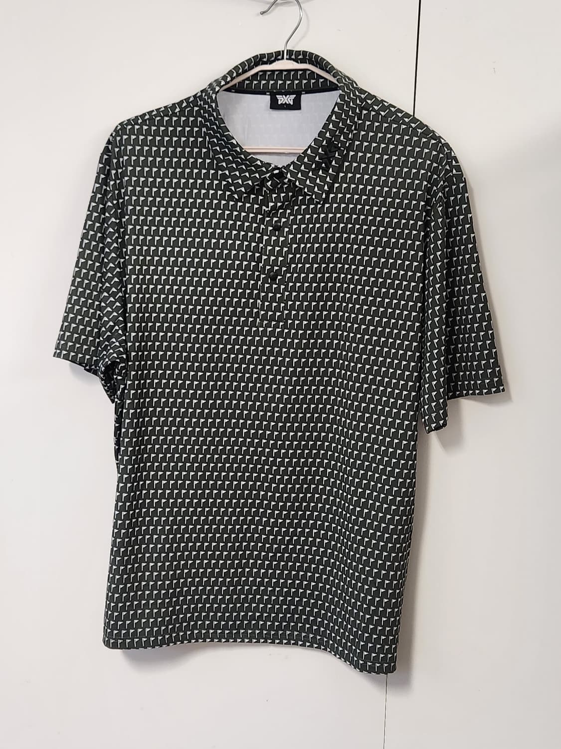 PXG 정품 패턴 반팔 카라티셔츠 L 상품이미지1