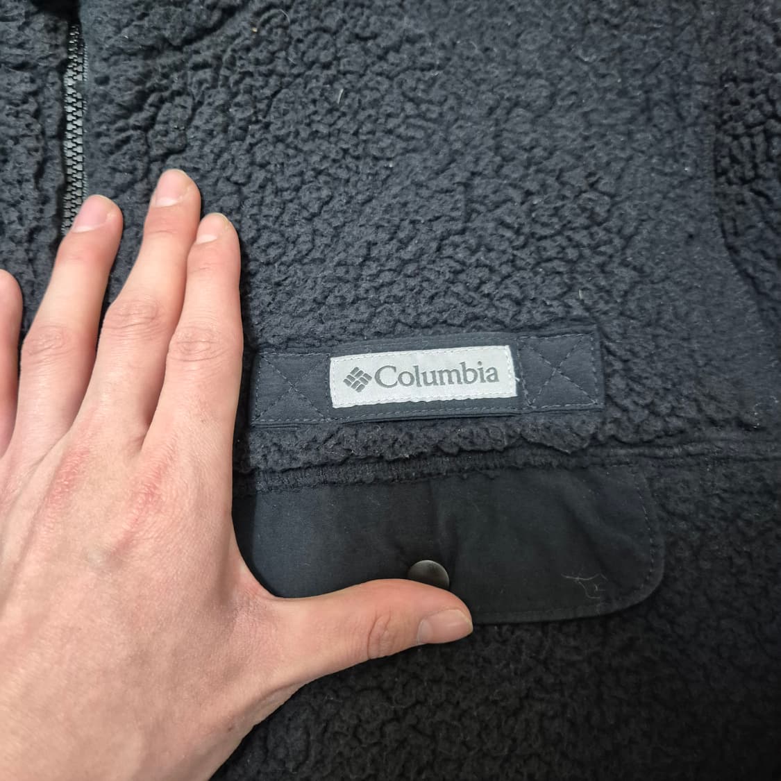 컬럼비아 남성 로고 후리스 자켓 L(100) 상품이미지4