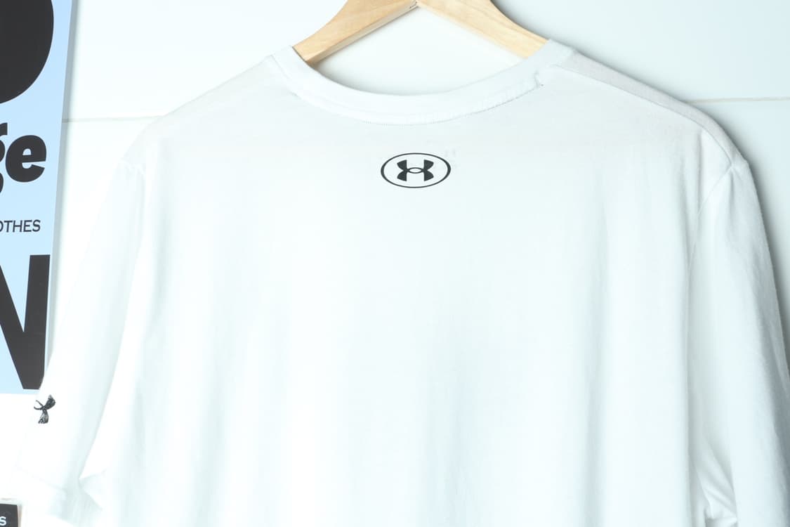 (L-XL) 언더아머 반팔 티셔츠 흰색 황소 빅사이즈 박시-H31879 상품이미지7