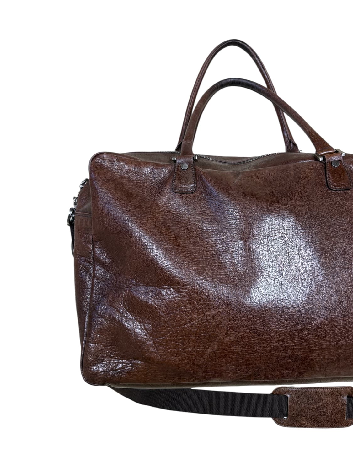 Vintage leather carry bag 상품이미지2