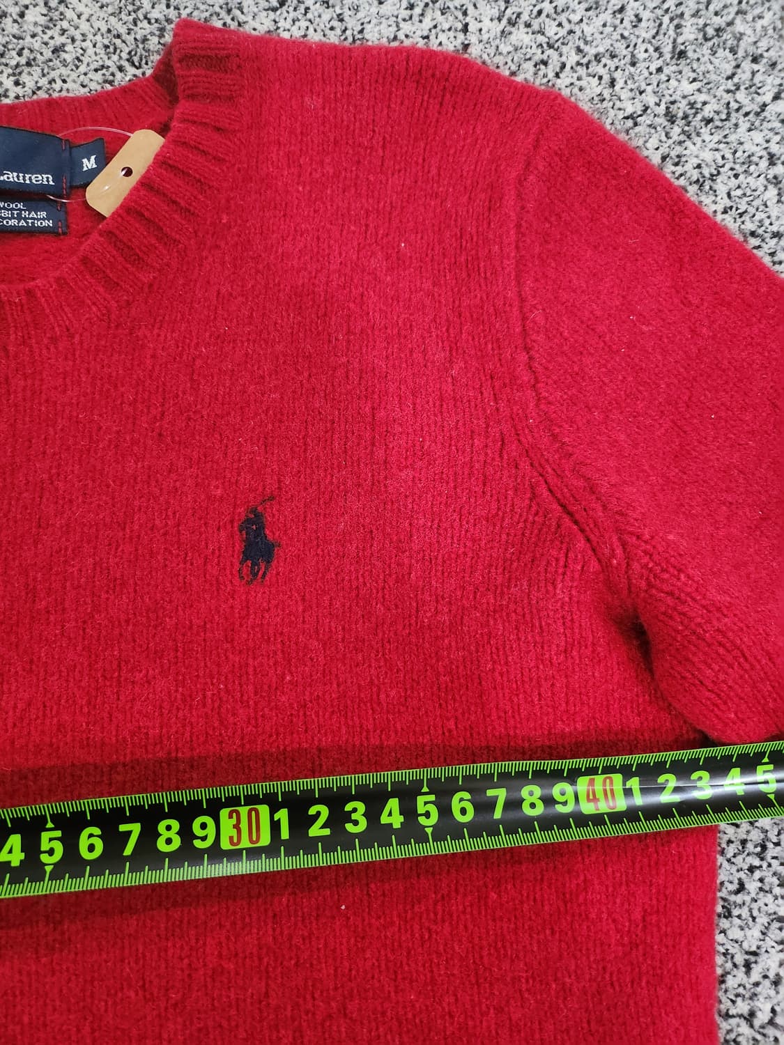 //폴로 랄프로렌 라운드넥 니트 M 상품이미지7