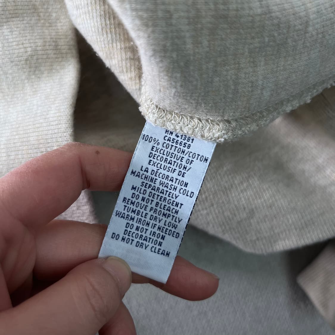 100 폴로랄프로렌 숄카라 베이지 니트 상품이미지5