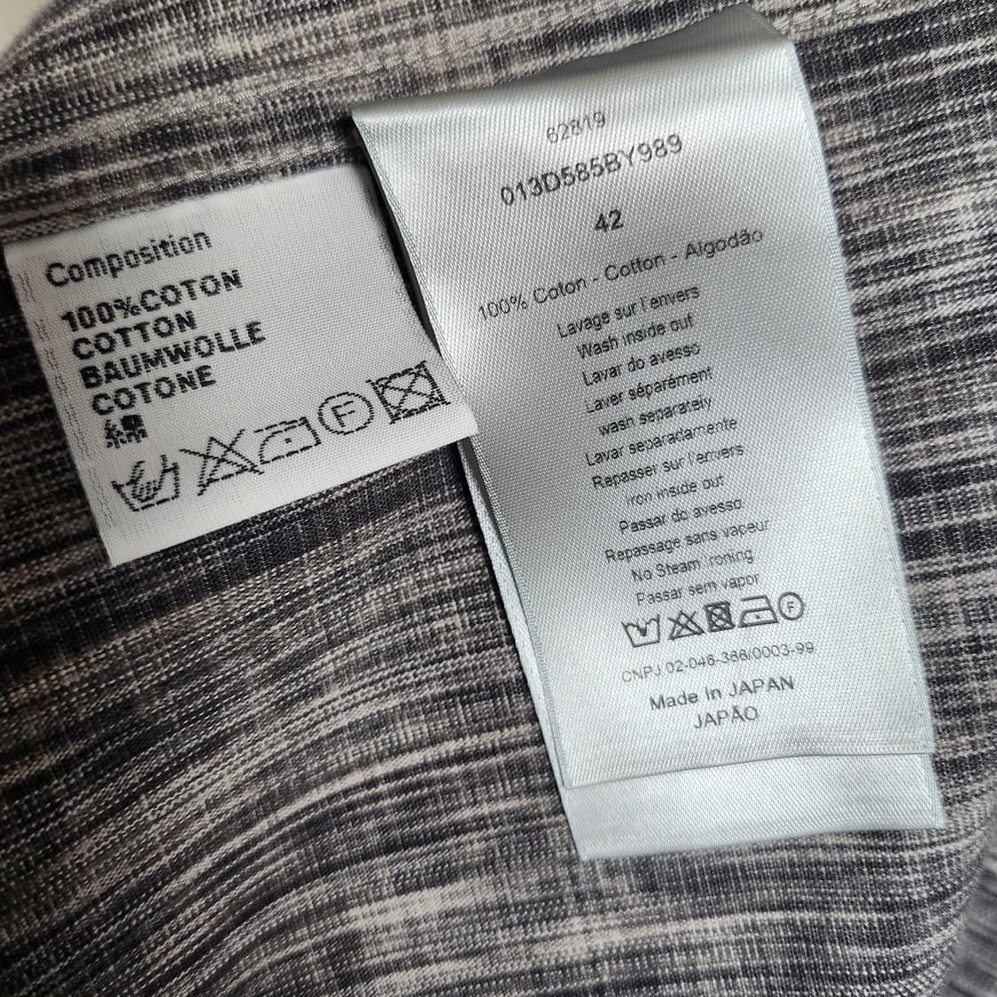 디올 카스리 셔츠 자켓
사이즈 42 / 사용감 적음
 상품이미지4