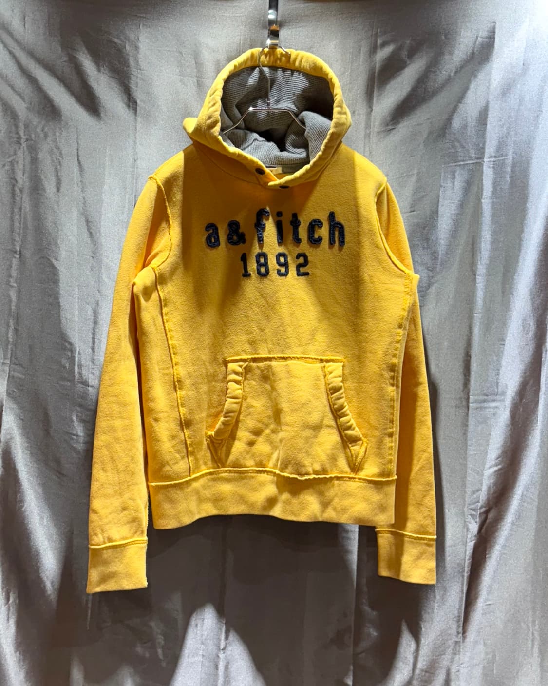 XL 아베크롬비 1892 옐로우 후드티 상품이미지2