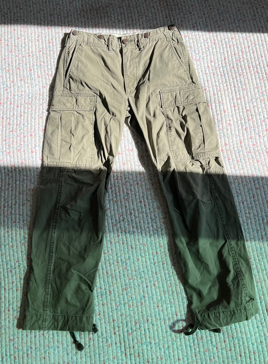 RRL 더블알엘 서플러스 포플린 카고 팬츠 올리브 29x30 상품이미지3