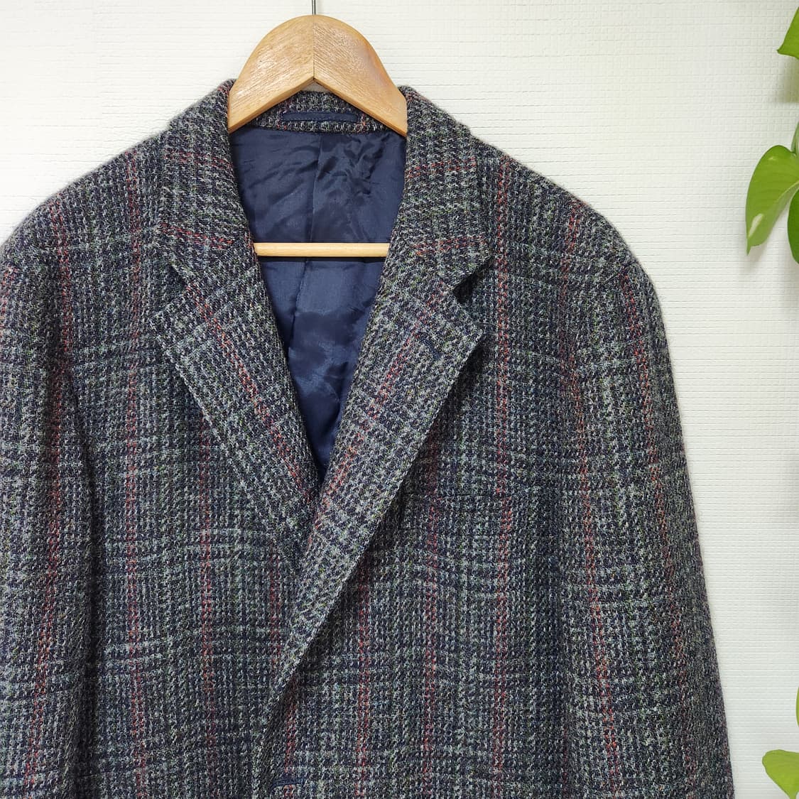 J.press 해리스 트위드 3버튼 색 재킷 상품이미지2