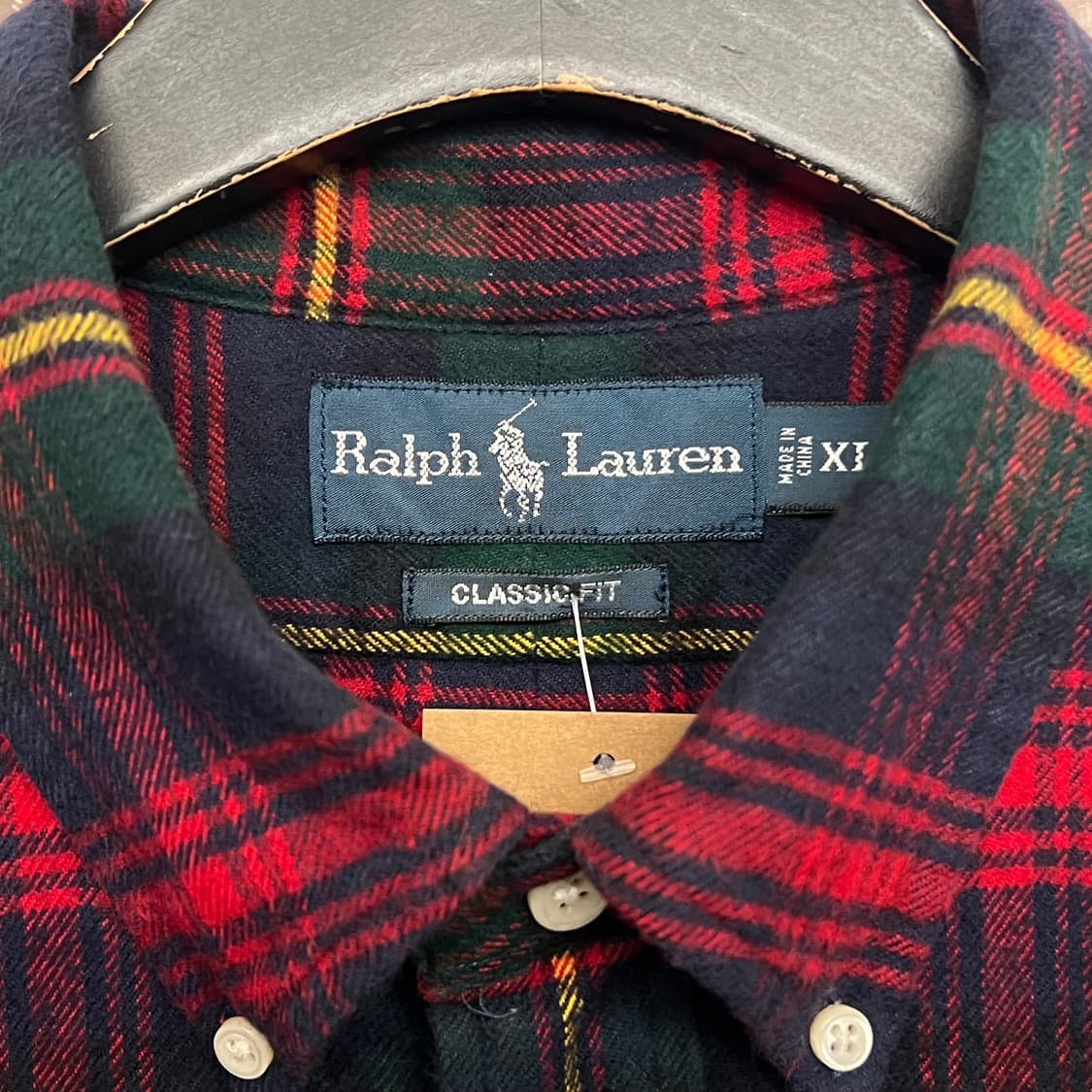 폴로 플란넬 체크 셔츠 상품이미지2