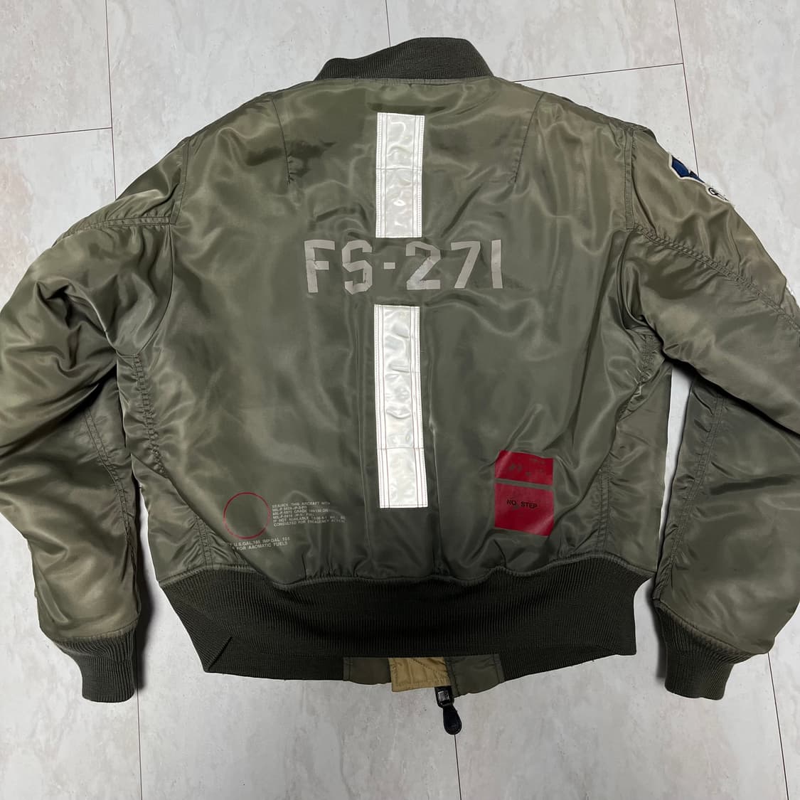 Avirex 아비렉스 MA-1 L사이즈 희귀모델  상품이미지3