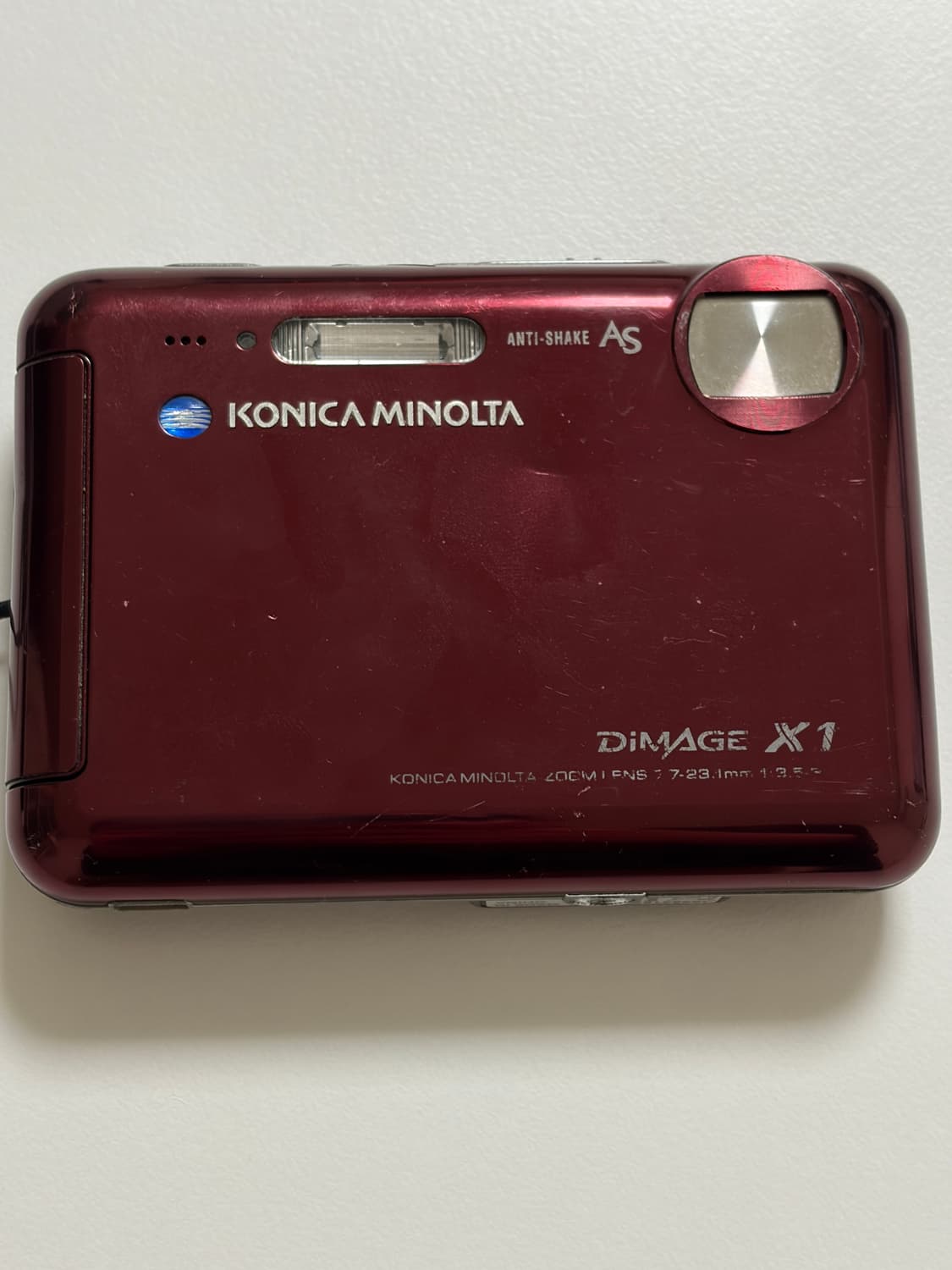 미놀타 dimage x1 딥와인 디지털카메라 디카 상품이미지1