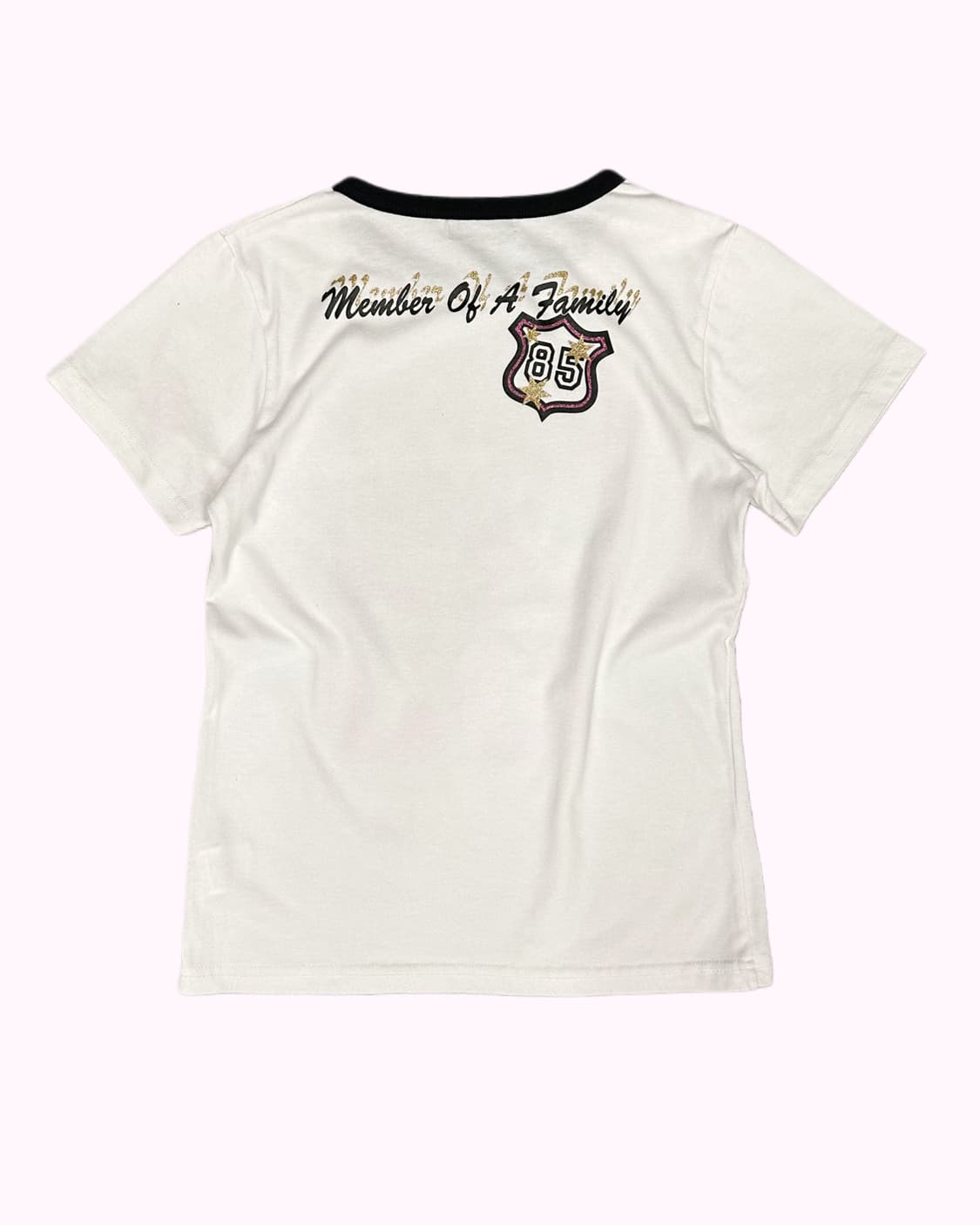 kitsch lettering crop t-shirt 상품이미지4