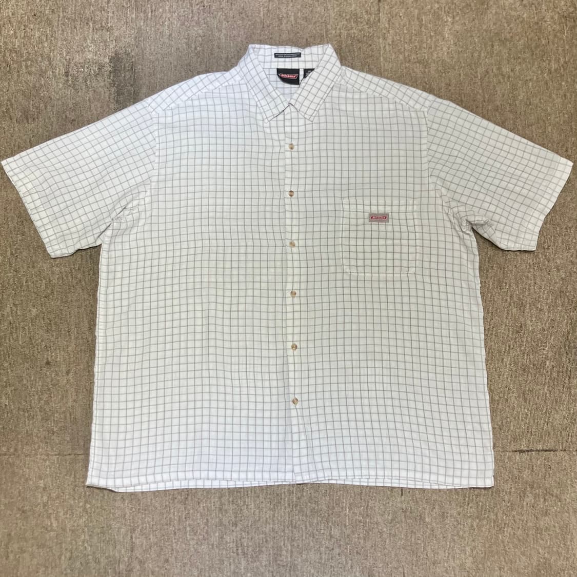 (2XL) Dickies 디키즈 체크 반팔 셔츠 상품이미지7