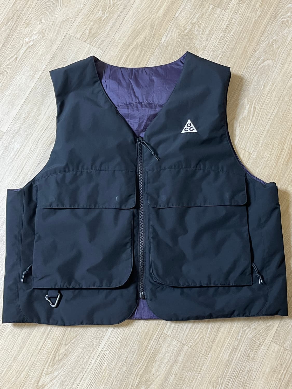 나이키 ACG 스컬 피크 리버서블 베스트 블랙 아시아 팝니다. 상품이미지1