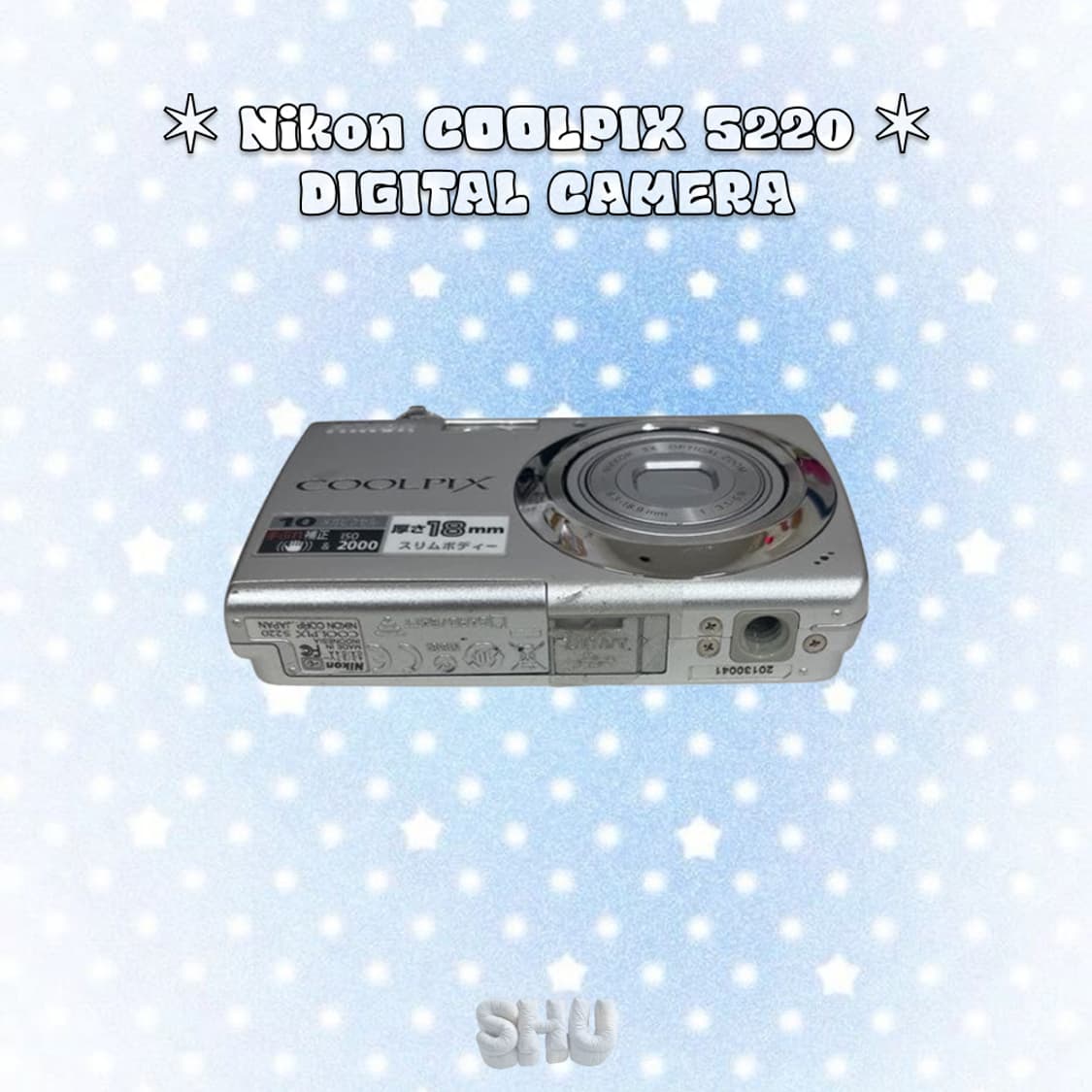 니콘 쿨픽스 S220 빈티지 디카 디지털카메라 실버 상품이미지4