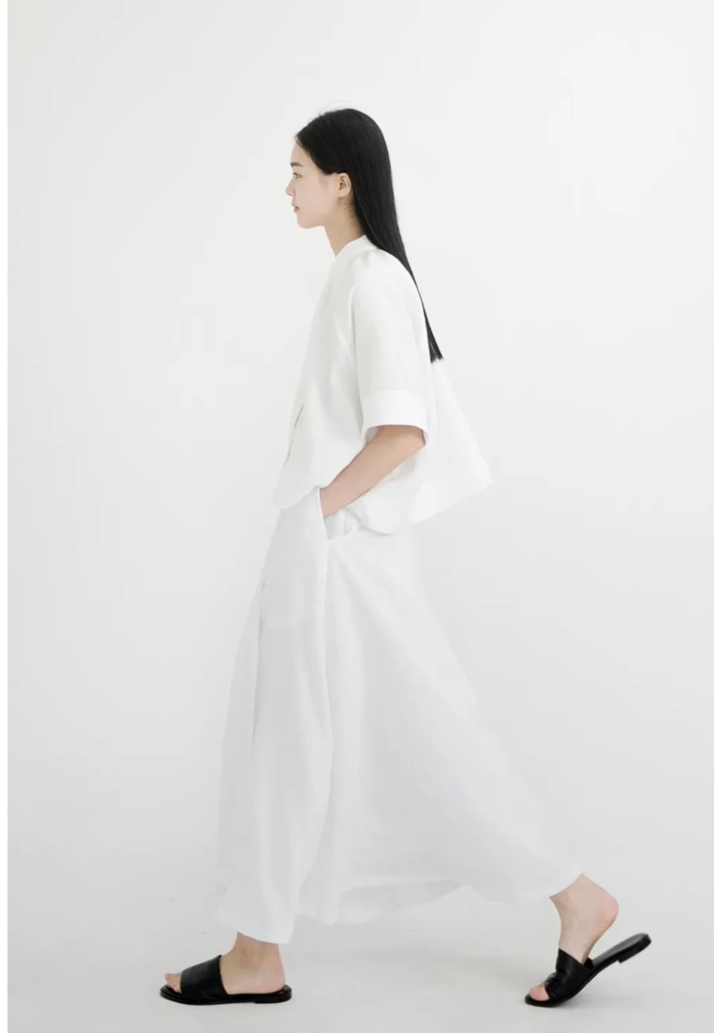 (mone set up) mone skirt (cream) 상품이미지4