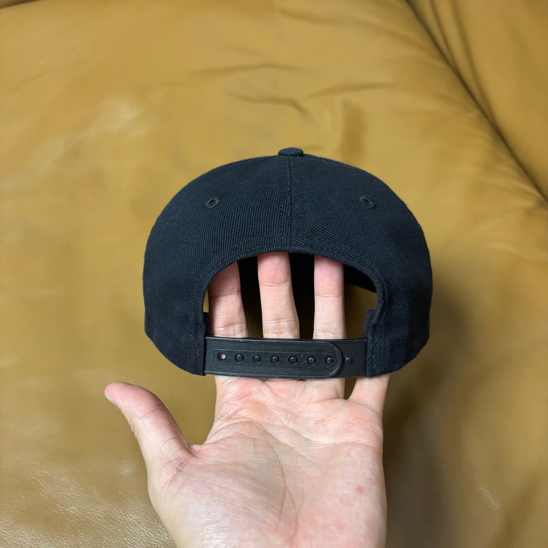 Supreme 슈프림 곤즈 워시드 블랙 6패널 볼캡 모자 (Black) 상품이미지7