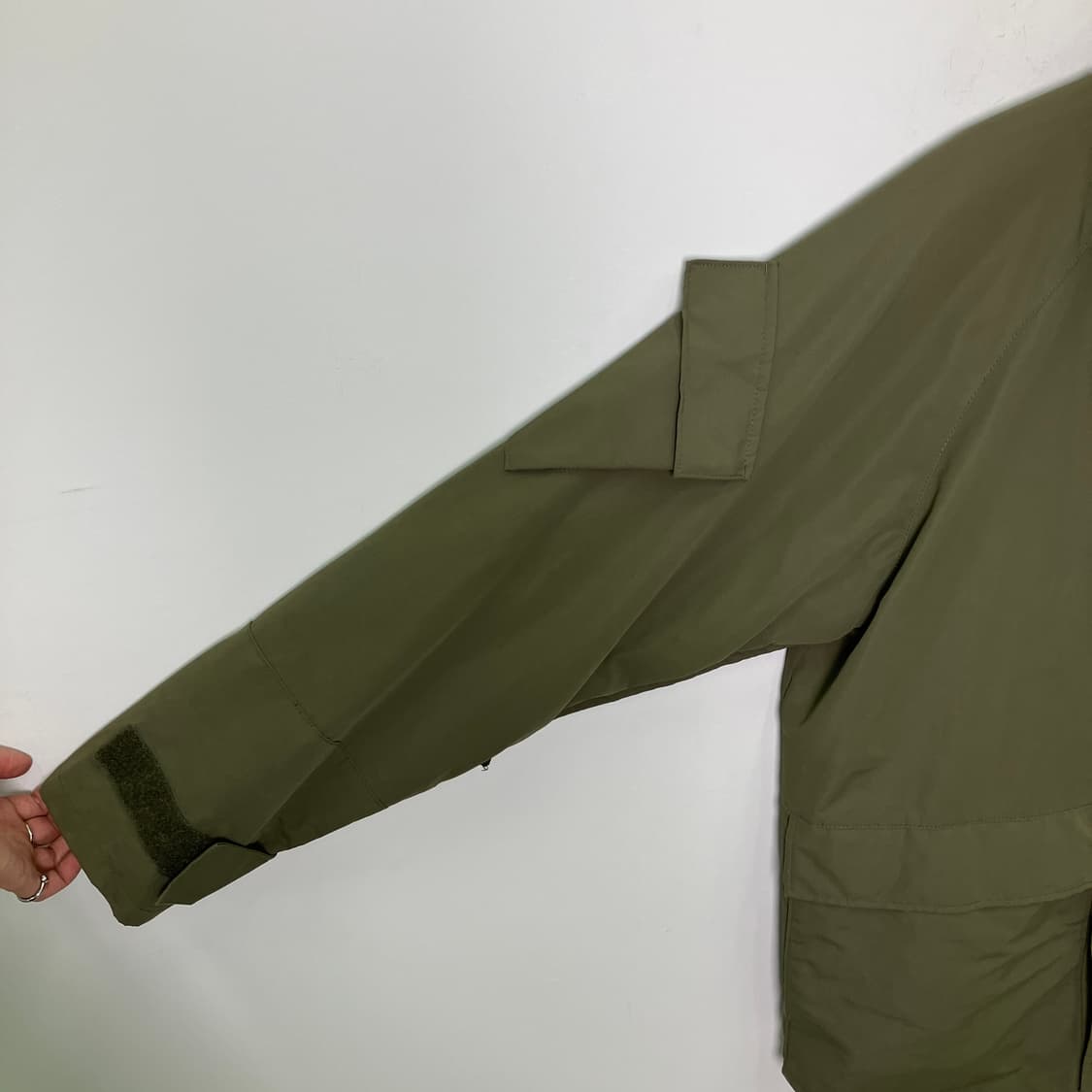 아비렉스 카키 밀리터리 파카 점퍼 상품이미지5