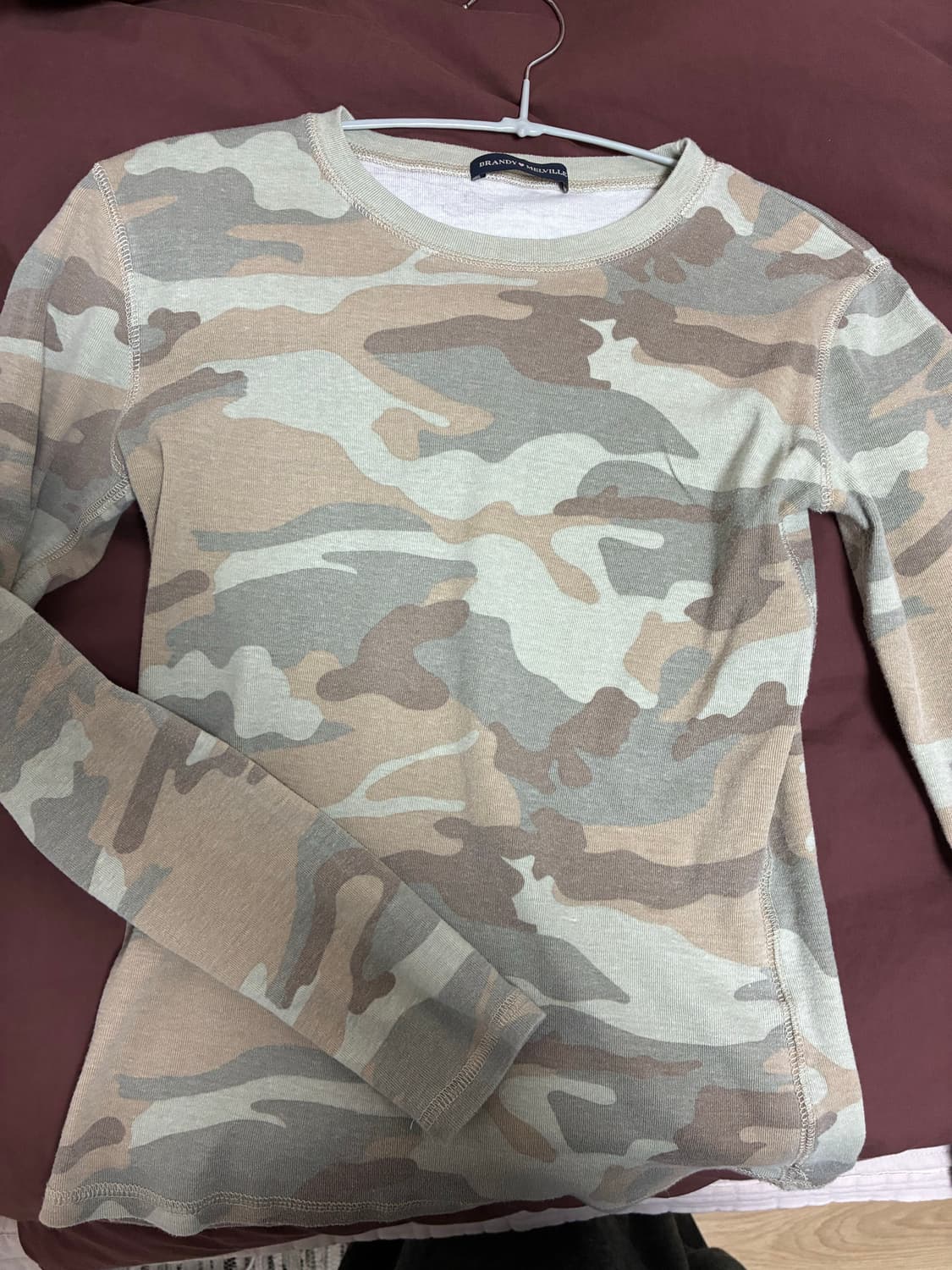 브랜디멜빌 카모 티셔츠 상품이미지2