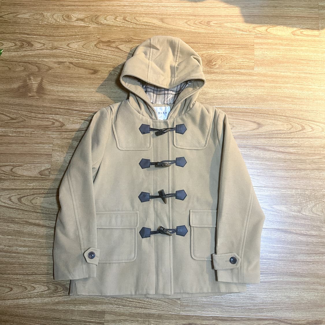 빈티지 브라운 라떼 더플 코트 떡코 히메갸루 모리걸 너에게닿기를 사와코 상품이미지1