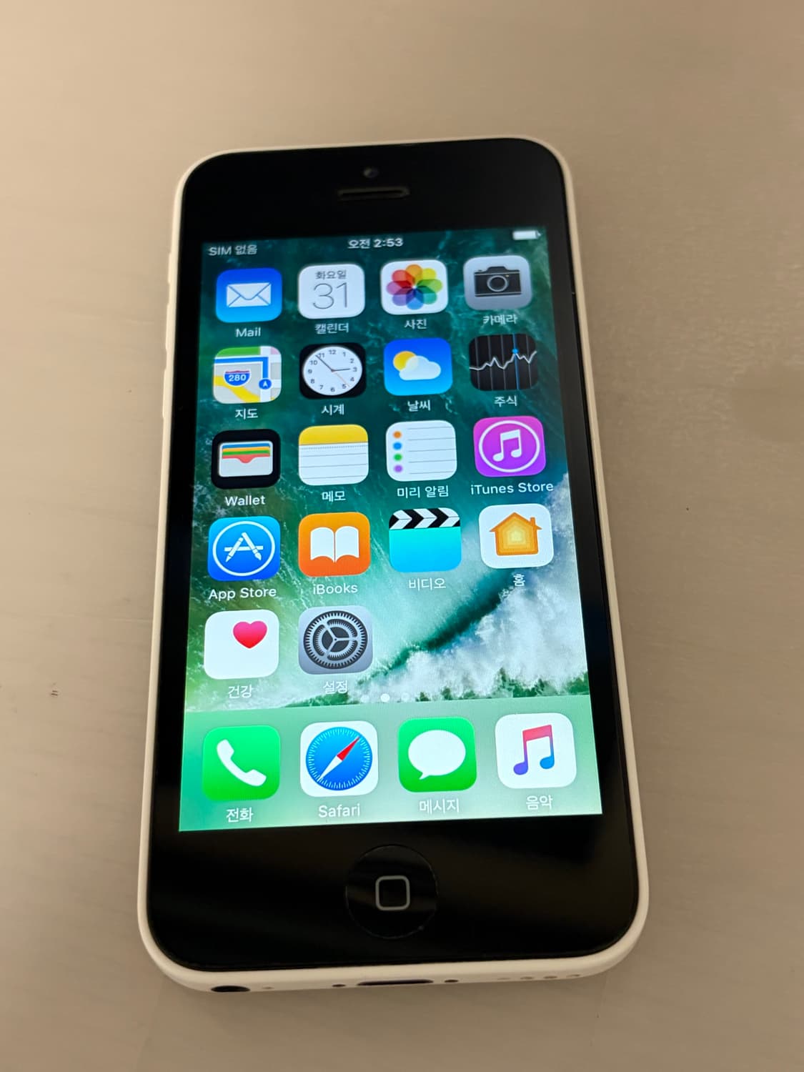 아이폰 5c 화이트 32기가 #5883 상품이미지1