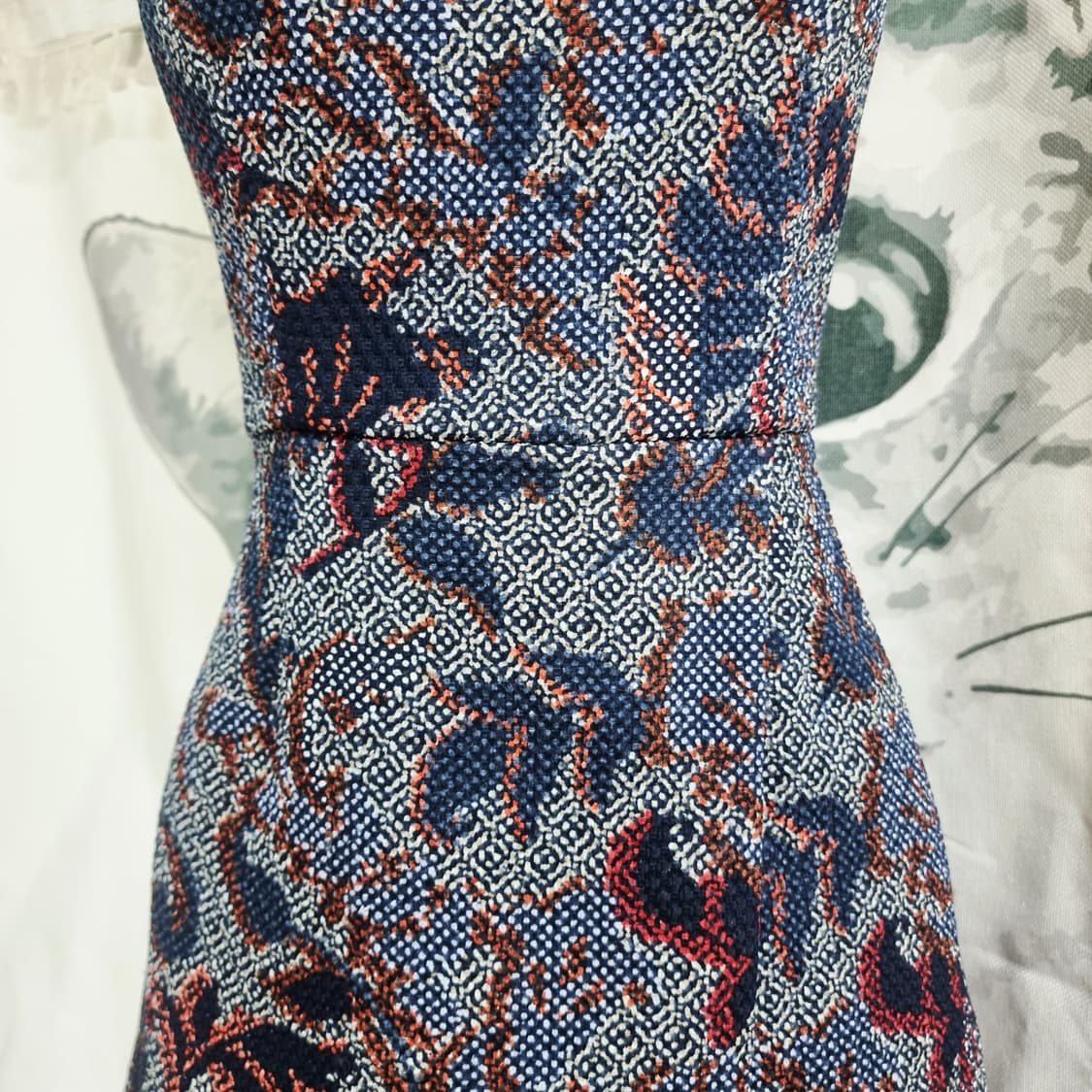 토리버치 원피스 엠보패턴 (44사이즈/표기0/국내매장정품) 상태최상 상품이미지3