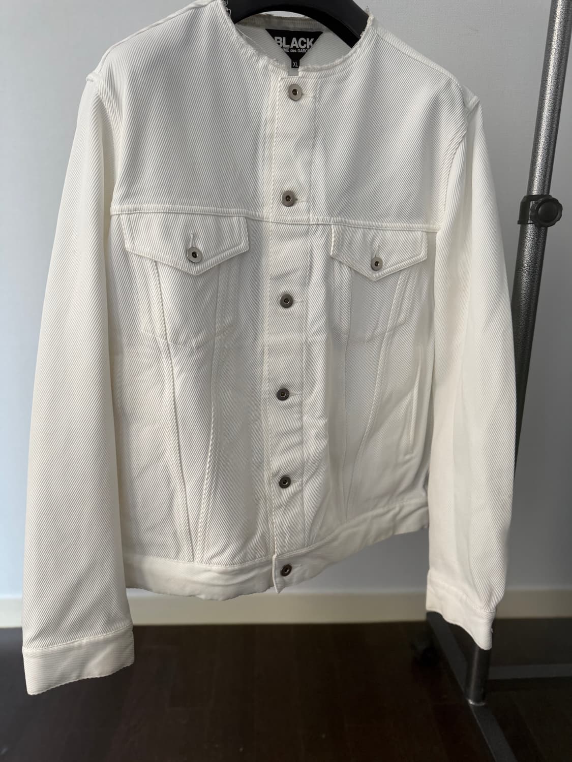 꼼데가르송 블랙 라인 카라리스 자켓 XL 상품이미지2