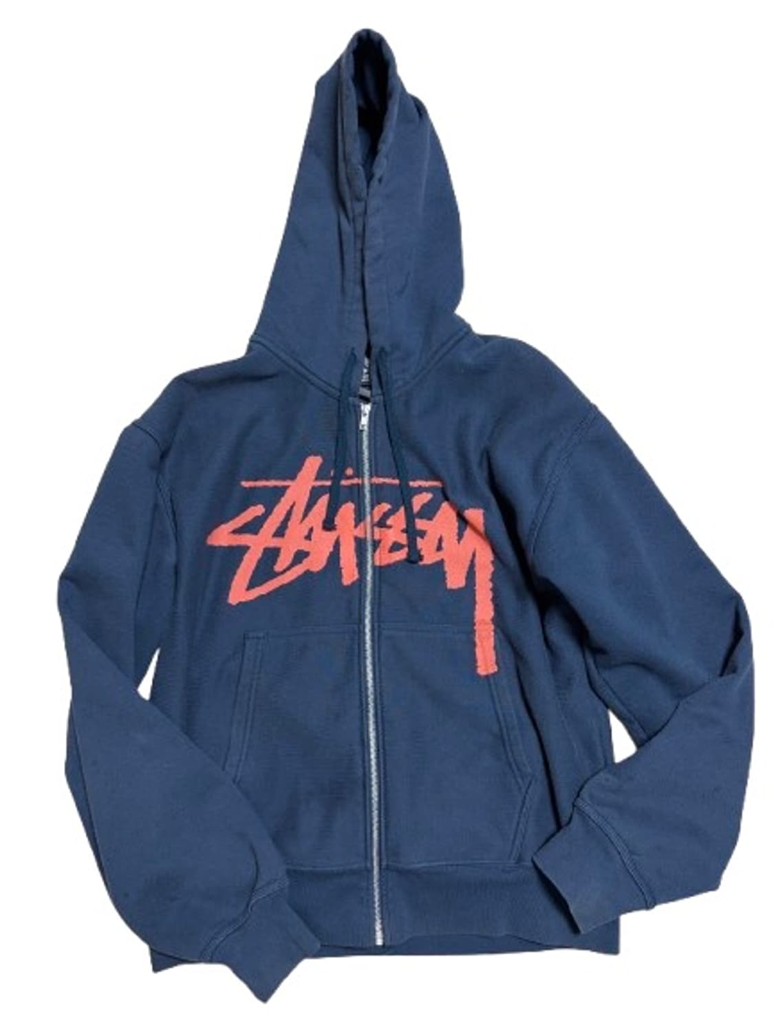 스투시 스탁 후드집업 네이비 L 상품이미지2